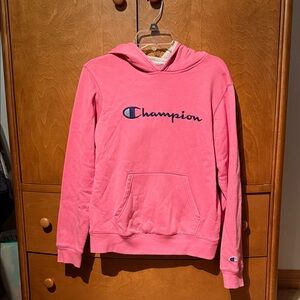 Champion Pink Pullover Hoodie
